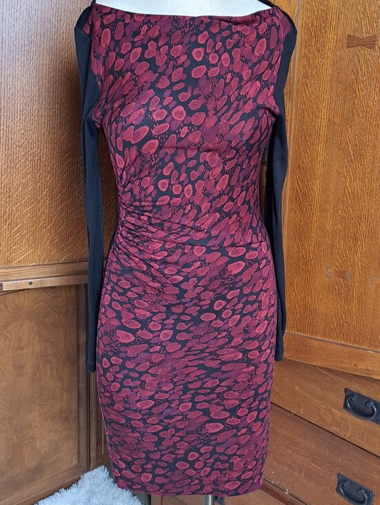 Dresses & Skirts - DVF Diane von Furstenberg Kirby Silk Blend Ruched Sheath Dress Sz 8